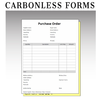 Carbonless From Example